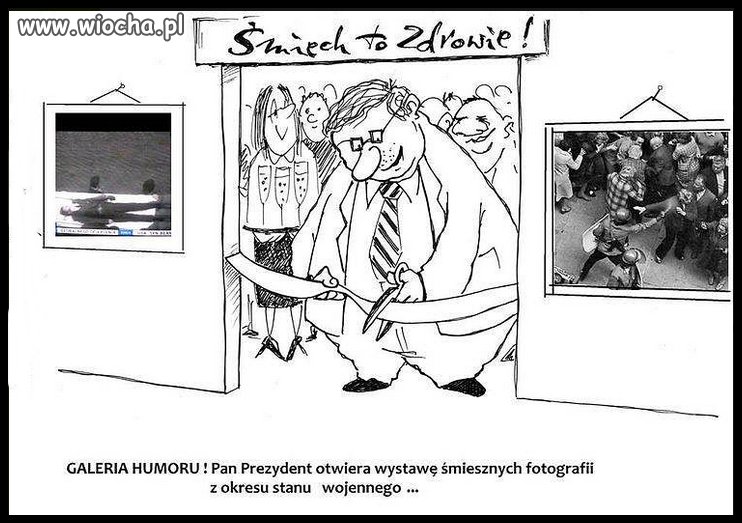 Ma specyficzne poczucie humoru