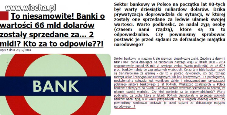 Czas by władza w końcu zaczęła ponosić kary...