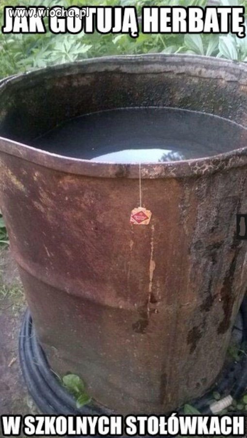 SZKOLNE GOTOWANIE HERBATY