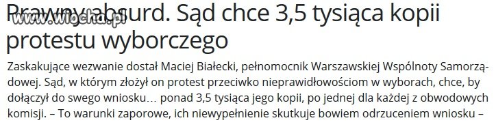 Niezależność sądów w (nie)polsce