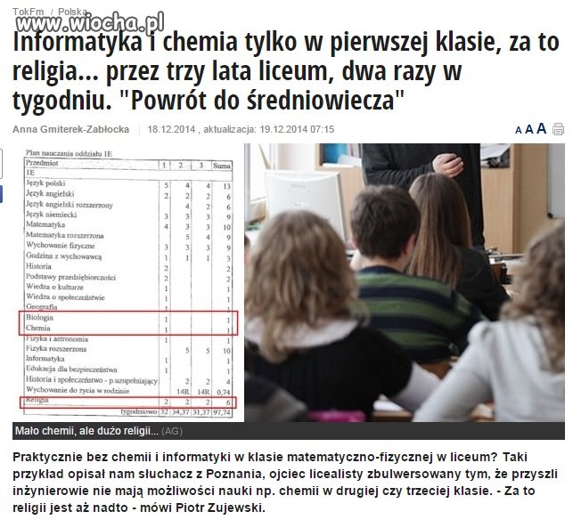 Powrót do średniowiecza...