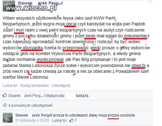 Szef szefów Marek Listonosz