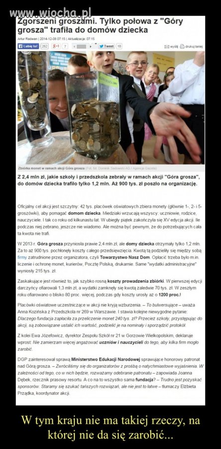ZA ROK MOŻE KUPIĄ DZIECIOM PO BUŁCE