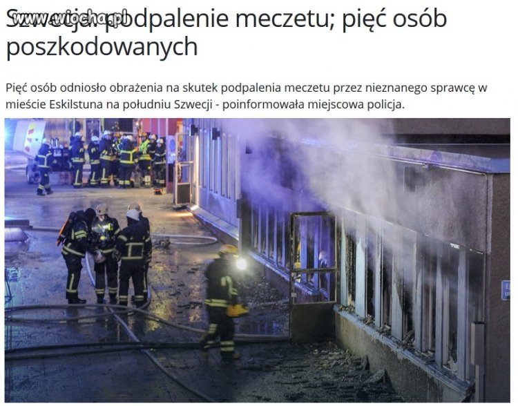 Pięknie się tli...