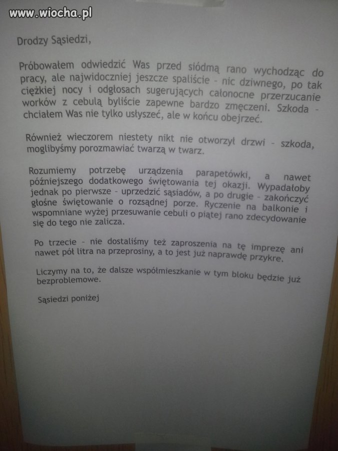 Po sąsiedzku