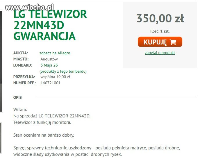 Gwarancja, sprawny technicznie, stan bardzo dobry