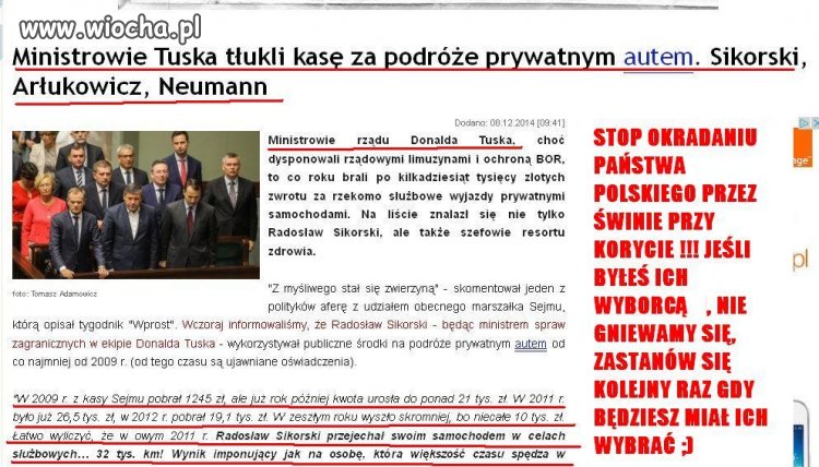 Nieważne czy ktoś ich wybrał, ważne czy 