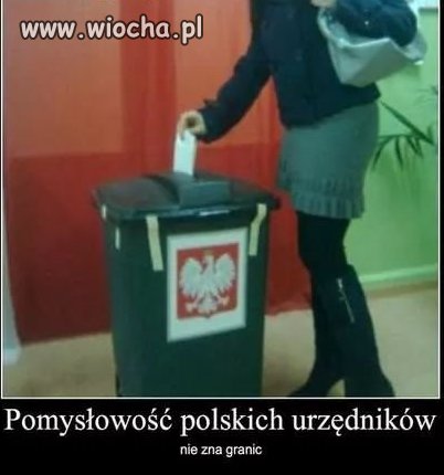 A póniej się dziwią, że wybory to jeden wielki przekręt