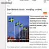 Szwedzka szkoła zakazała... własnej flagi narodowej