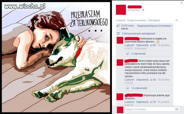 Dołączam się do przeprosin