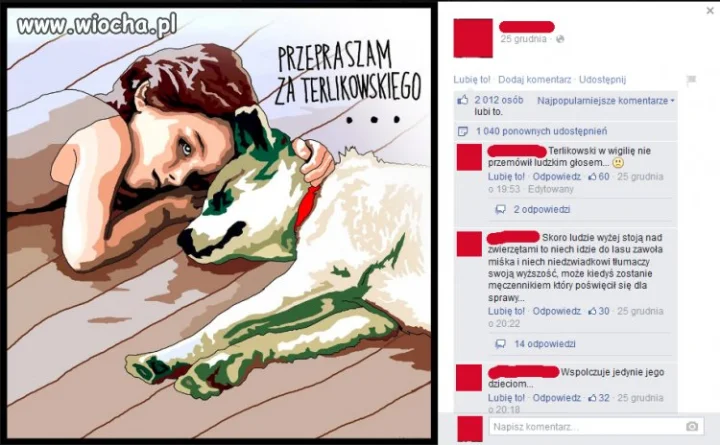 Dołączam się do przeprosin