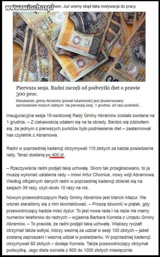 Priorytetem podniesienie swoich diet,