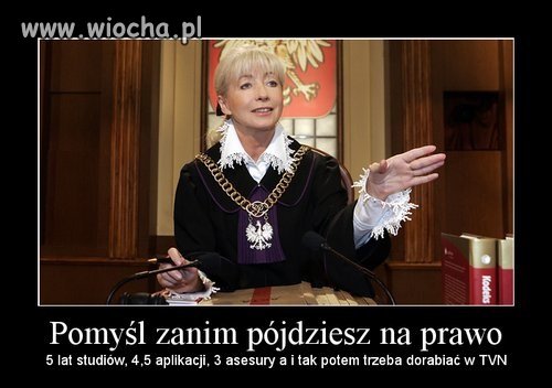 POMYŚL ZANIM PÓJDZIESZ NA PRAWO