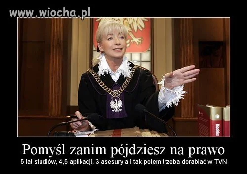 POMYŚL ZANIM PÓJDZIESZ NA PRAWO