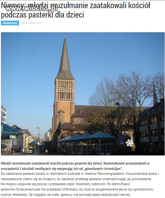 Islam- religia "pokoju". Rośnie generacja...