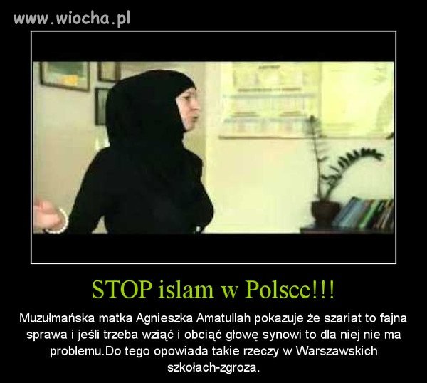 Ta religia to ciężka choroba..