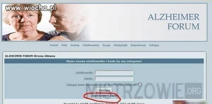 Zapomniałem hasła