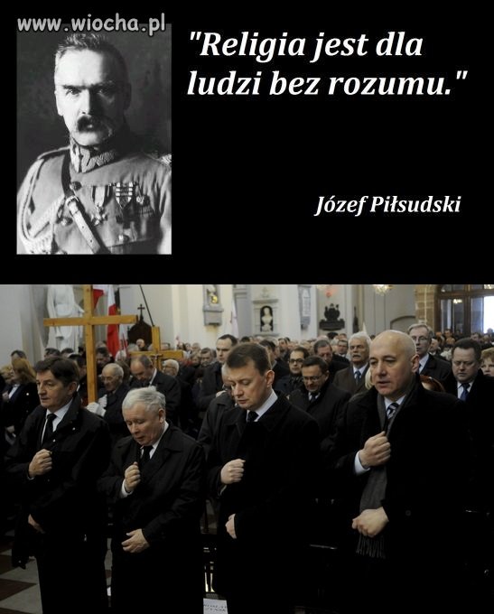 Marsz PISowców pod pomnik Józefa Piłsudskiego