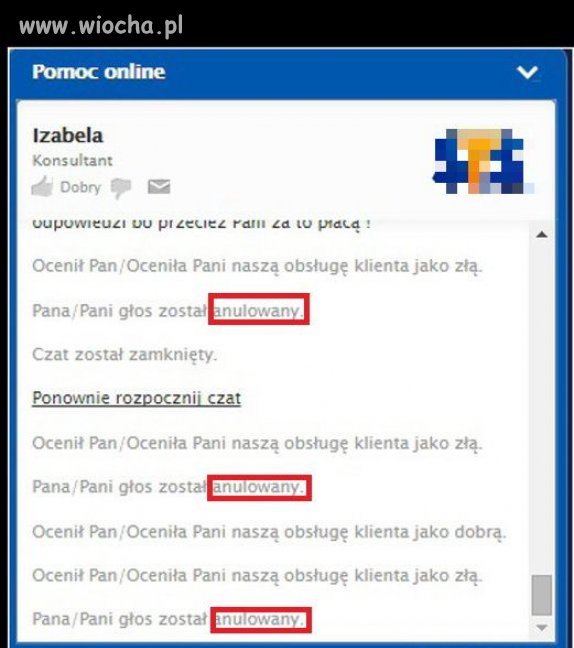 Ocena obsługi