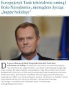 Donek już stał się poprawnym politycznie...
