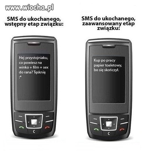 SMS od ukochanej