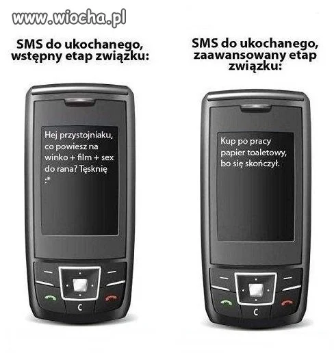 SMS od ukochanej