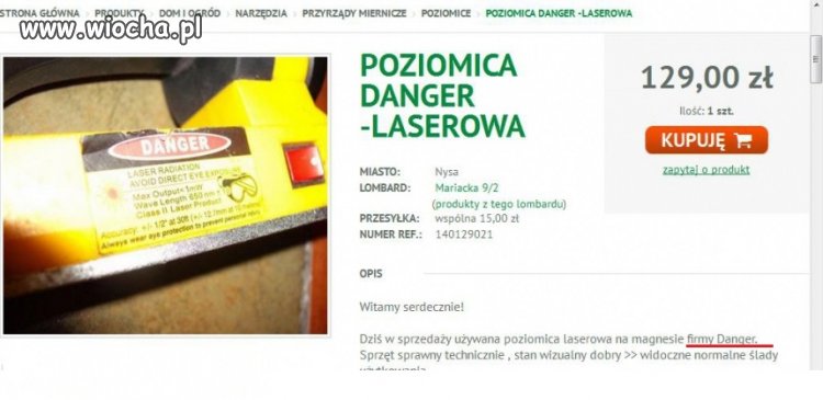 Poziomica laserowa