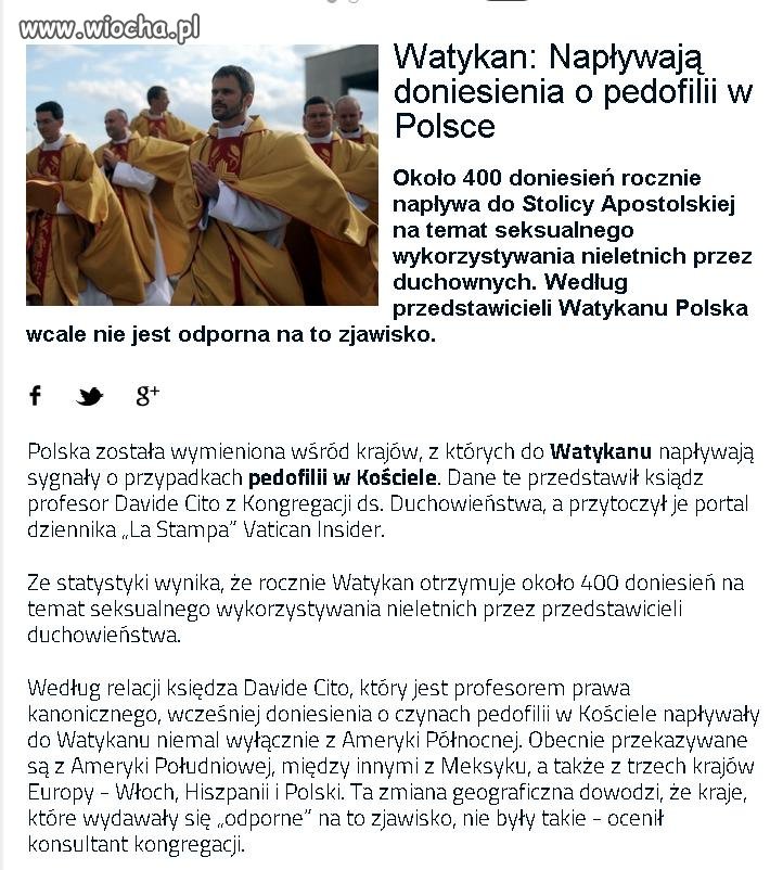 400 doniesień rocznie !!!