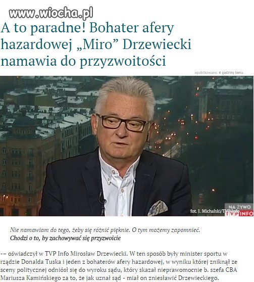 PełO wznosi się na szczyty hipokryzji...
