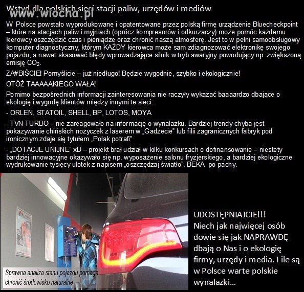 Polski wynalazek? Chyba nie w Polsce...