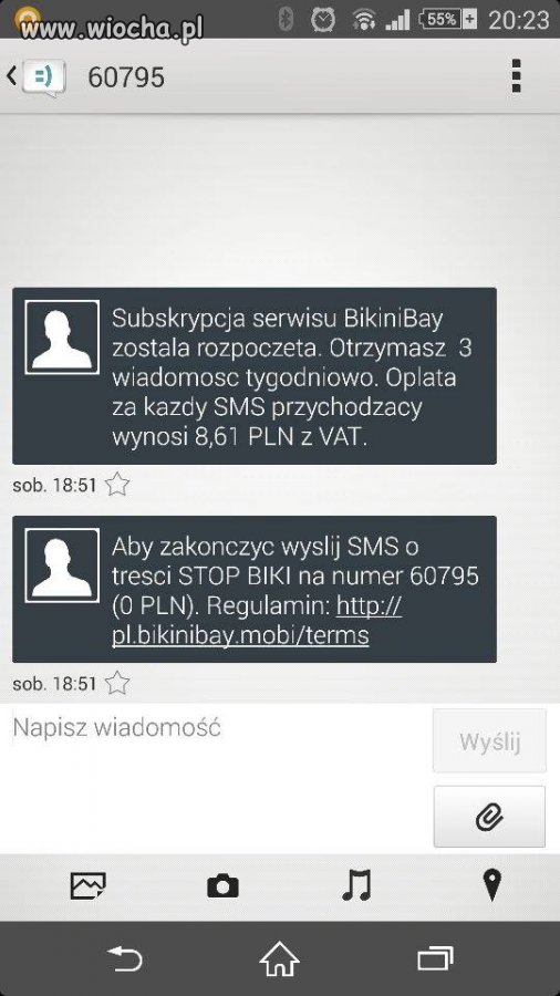 Że co przepraszam, jakie bikini?