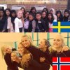 Szwecja i Norwegia.