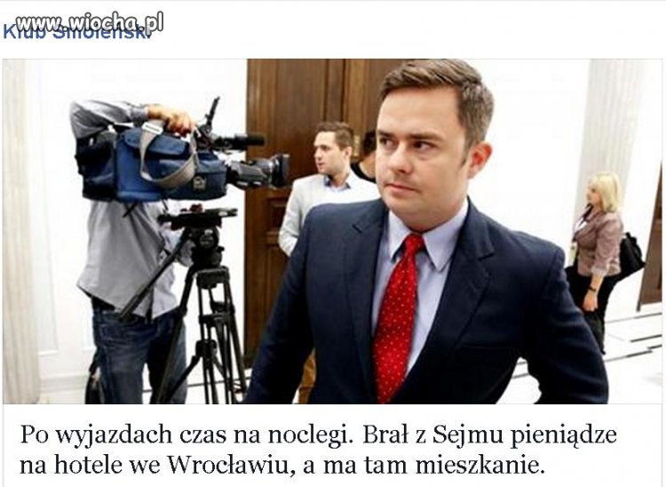 Dlaczego ta kreatura jeszcze nie siedzi... 