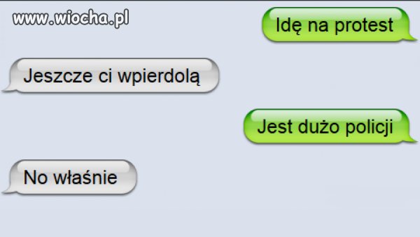 Idę na protest