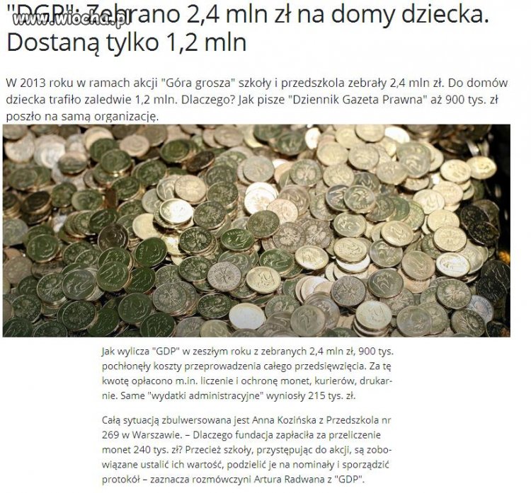 Bo trzoda czeka na darmową kasę .