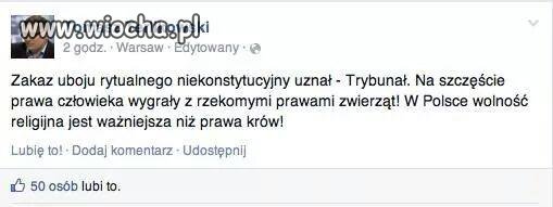 Koniec roku się zbliża to może nadać p.Terlikowskiemu