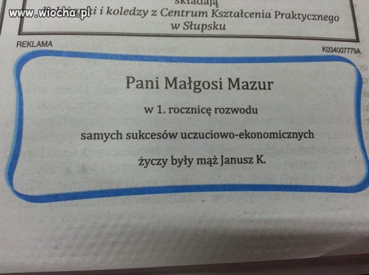 Janusz ze Słupska.