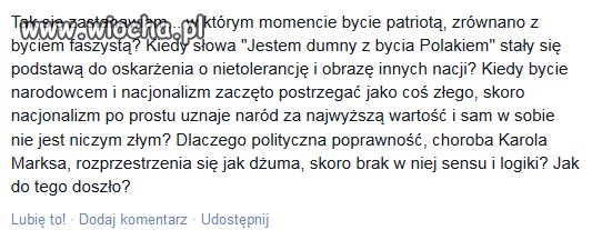 "Polska - Kraj wspaniały, tylko ludzie ku*wy"