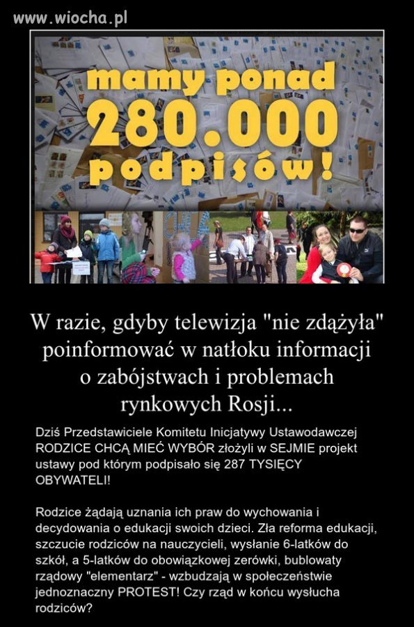 Rząd jak zawsze... ma na was wyj**ane