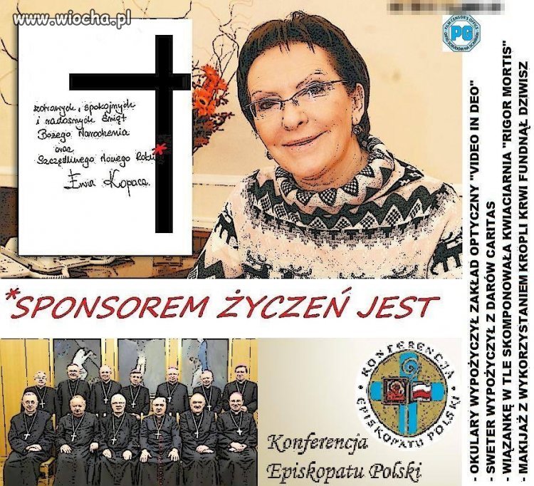 Życzenia od Ewy Kopacz 