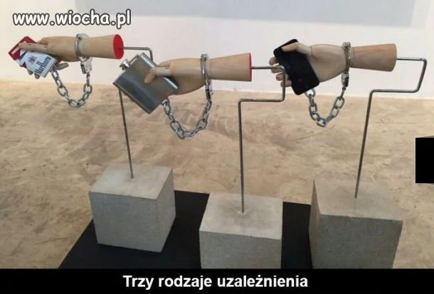 Trzy rodzaje uzależnienia 