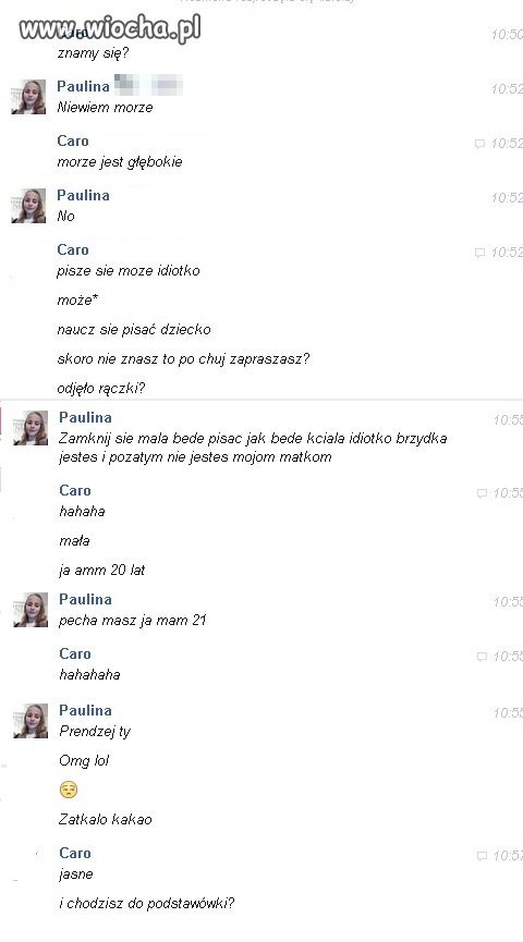 Dziewczyna z podstawówki ma 21 lat 
