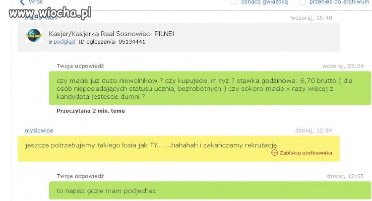Poszanowanie człolwieka 
