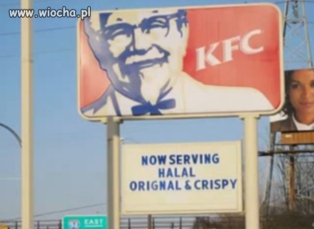 KFC serwuje mięso wg muslimskiego uboju.