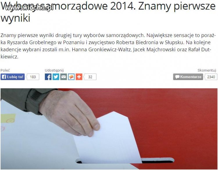 Tak wam dobrze Polaczki że wybieracie to samo ?