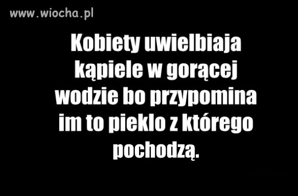 Kobiety uwielbiają kąpiele