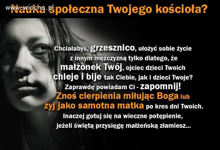  Jeden z elementów "nauki kościoła", 