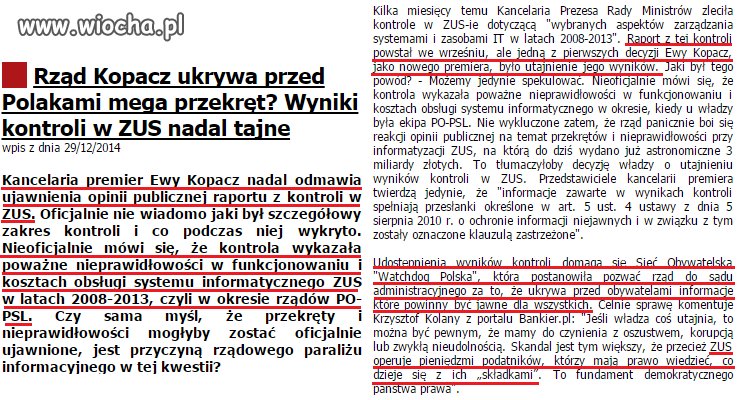 Czyżby kolejna afera Pospolitych Oszustów?!