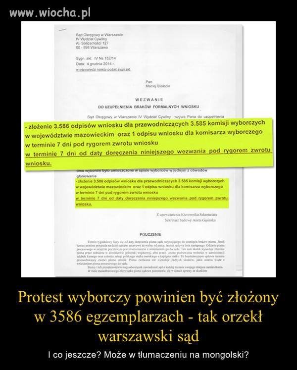Powinno być jeszcze zaświadczenie