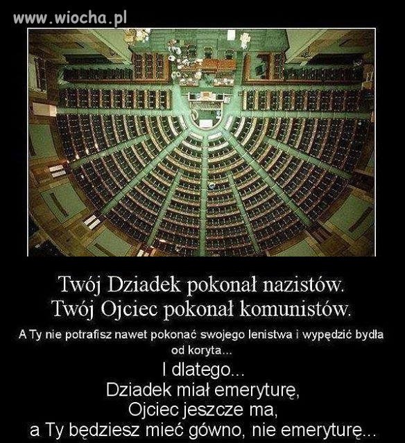 Nastała pora, by wstać z kolan...